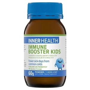 (PRE ORDER) Inner Health Immune Booster Kids Probiotic 60g Powder Fridge Line shelf life 2yrs